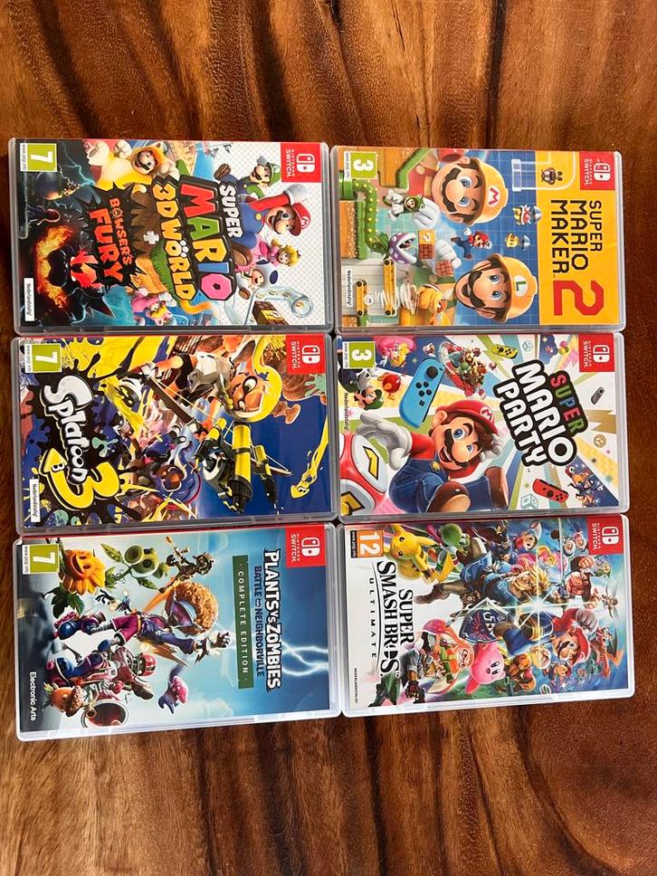 Nintendo Switch Games - Diverse Collectie!, Spelcomputers en Games, Games | Overige, Zo goed als nieuw, Avontuur en Actie, 3 spelers of meer