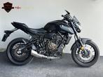 YAMAHA MT-07 ABS 3.463 KM 2018 TECH BLACK MT07 MT 07 MT09, 2 cilinders, Bedrijf, Meer dan 35 kW, Minimaal motorrijbewijs A2
