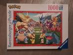 Pokemon Puzzel - 1000 Stukjes - Compleet, Ophalen of Verzenden, 500 t/m 1500 stukjes, Zo goed als nieuw, Legpuzzel
