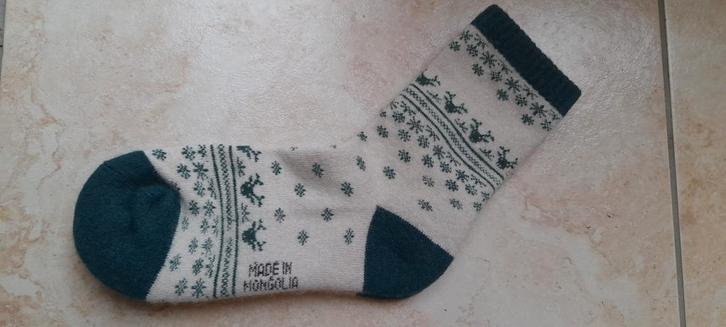 Wamte sokken van jak en schapen wol. Mongolia. Unisex. 37-41, Kleding | Dames, Sokken en Kousen, Nieuw, Sokken en Kniesokken, Ophalen of Verzenden