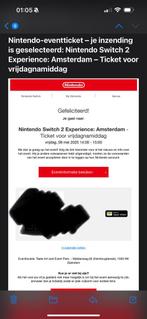 Nintendo Switch 2 Experience Amsterdam ticket, Tickets en Kaartjes, Eén persoon, Overige soorten, Overige typen