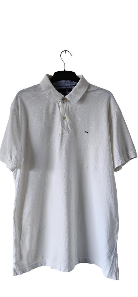 witte polo van Tommy hilfiger maat xl (02424), Kleding | Heren, Polo's, Zo goed als nieuw, Maat 56/58 (XL), Wit, Ophalen of Verzenden