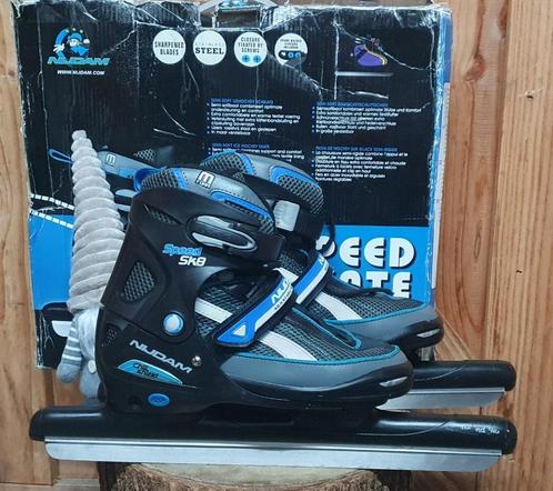 NIJDAM verstelbare schaatsen combinoren mt 38-41 GESLEPEN, Sport en Fitness, Schaatsen, Zo goed als nieuw, Combinoren, Nijdam