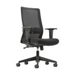 Bureaustoel Ergo Basic+ Extra dik zitkussen - Staffelkorting, Ophalen of Verzenden, Ergonomisch, Nieuw