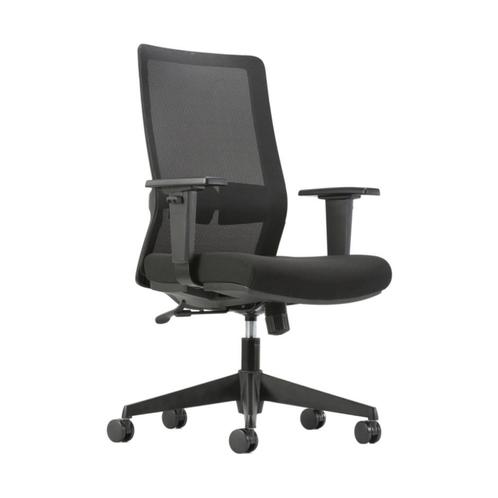 Bureaustoel Ergo Basic+ Extra dik zitkussen - Staffelkorting, Huis en Inrichting, Bureaustoelen, Nieuw, Ergonomisch, Ophalen of Verzenden