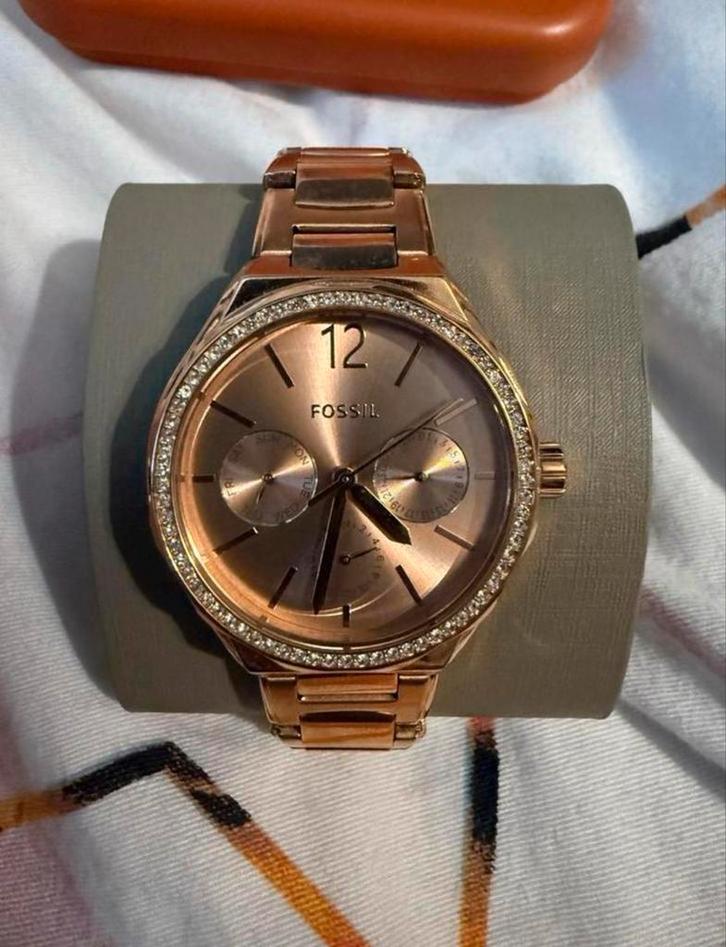 Fossil Dameshorloge Nieuw, Sieraden, Tassen en Uiterlijk, Horloges | Dames, Nieuw, Polshorloge, Fossil, Staal, Overige materialen