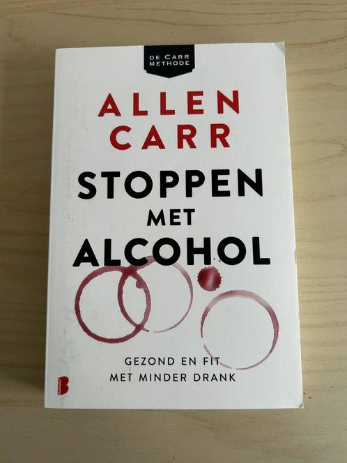 Allen Carr - Stoppen met alcohol, Boeken, Gezondheid, Dieet en Voeding, Zo goed als nieuw, Ophalen