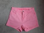 Hema 158/164 158 korte broek shorts broekje roze verstelbaar, Kinderen en Baby's, Kinderkleding | Maat 158, Broek, Meisje, Ophalen of Verzenden
