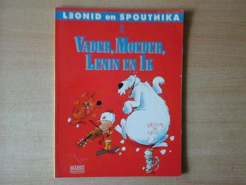 ns2-leonid en spoutnika-deel 2-vader, moeder, lenin en ik-ui, Boeken, Stripboeken, Zo goed als nieuw, Eén stripboek, Ophalen of Verzenden