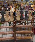 Prachtige unieke bustes hoofden mannequins, Ophalen