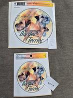 Stickers Border terriër, Ophalen of Verzenden, Zo goed als nieuw, Meerdere stickers