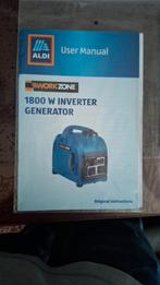 Workzone 1800W Inverter Generator - Nieuw!, Ophalen, Nieuw, Minder dan 5 kVA, Benzine