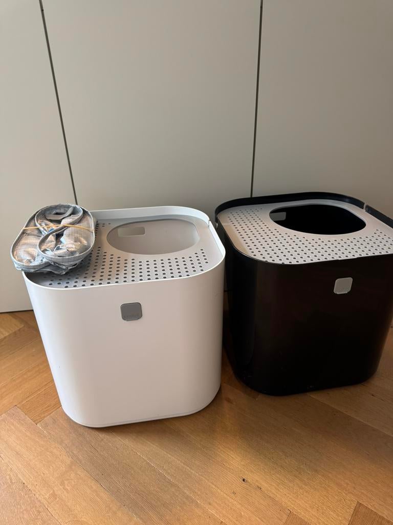 Twee Modkat Hop-in kattenbakken, Dieren en Toebehoren, Kattenbakken, Zo goed als nieuw, Ophalen