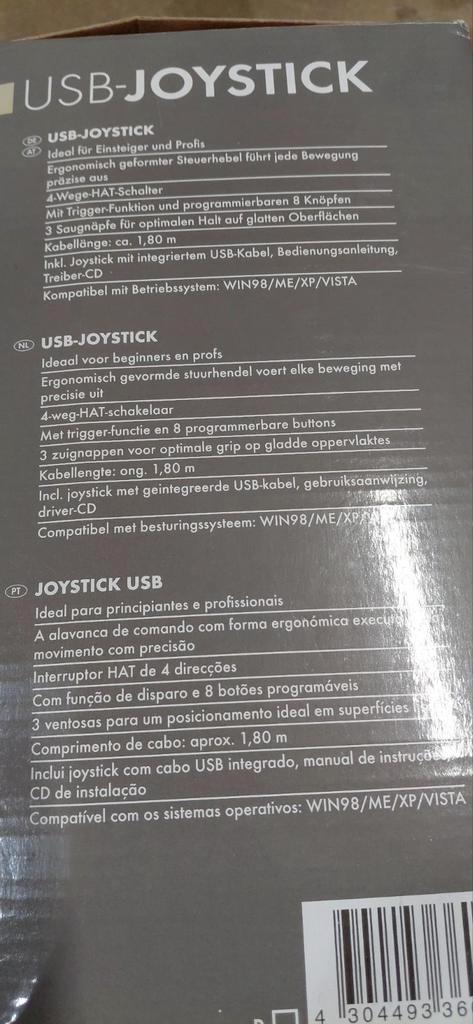 USB Joystick - Nieuw in doos!, Computers en Software, Joysticks, Nieuw, Ophalen of Verzenden