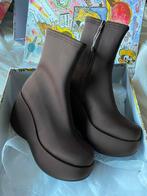 NIEUW Jeffrey Campbell bruin sock boots platform laarzen, Kleding | Dames, Schoenen, Hoge laarzen, Bruin, Ophalen of Verzenden