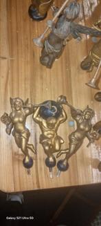 Friese staartklok  kantoortje poppenset  hout, Antiek en Kunst, Antiek | Klokken, Ophalen of Verzenden