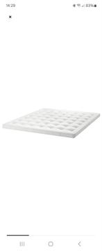 Mooie schone matras topper van Ikea 180/200, 180 cm, Zo goed als nieuw, Ophalen, Tweepersoons