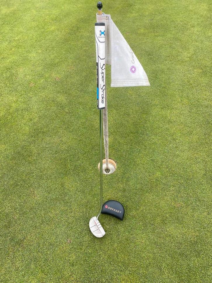 Gave Odyssey Dual Force Rossie II putter / Superstroke 1.0, Sport en Fitness, Golf, Zo goed als nieuw, Club, Ophalen of Verzenden