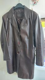 D.bruine leren dames jas/blazer mt. 44, Kleding | Dames, Bruin, Arma, Maat 42/44 (L), Ophalen of Verzenden