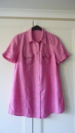 Linnen Blouse met korte mouwen 44 – Bonita, Maat 42/44 (L), Nieuw, Bonita, Ophalen of Verzenden