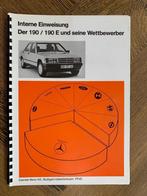 Product-vergelijking Mercedes-Benz 190 / 190E W201 vs.. 1982, Boeken, Auto's | Folders en Tijdschriften, Zo goed als nieuw, Mercedes-Benz