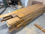 Massief Grenen Houten Vloer - 26m2, Ophalen, Gebruikt, Vloerdelen of -planken, 10 m² of meer