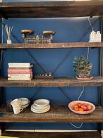 Stellingkast of Boekenkast, Met plank(en), 200 cm of meer, Rustiek, 150 tot 200 cm