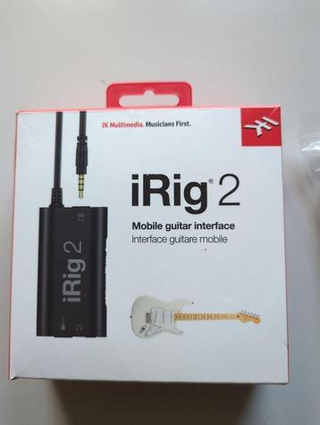 Irig2, Amplitube Irig en usb guitarlink beschikbaar voor biedingen