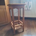 Eiken houten plantentafeltje, Ophalen of Verzenden, Gebruikt