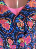 Lief en vrolijk dik katoenen vest van Lien en  Giel maat M/L, Kleding | Dames, Truien en Vesten, Maat 38/40 (M), Overige kleuren