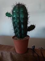 Cactus lamp in bloempot, Kunststof, Ophalen of Verzenden, Zo goed als nieuw