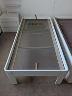 2x Auping Auronde 2000 - 90x200 cm, Huis en Inrichting, Ophalen, 90 cm, Eenpersoons, Wit