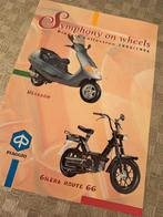 VESPA PIAGGIO Bromfiets modellen folder, Ophalen of Verzenden