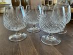 5  kristallen Cristal d’Arques Masquerade brandy glazen, Antiek en Kunst, Ophalen of Verzenden