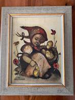 Hummel schilderij met afbeelding van meisje, Antiek en Kunst, Ophalen of Verzenden