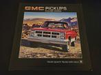 Brochure GMC Pickups 1984 USA, Boeken, Ophalen of Verzenden, Zo goed als nieuw, Overige merken