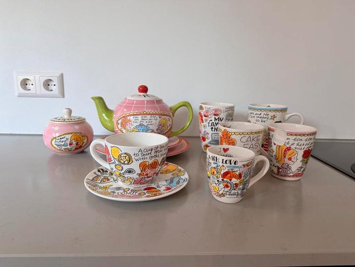 Blond servies, Huis en Inrichting, Keuken | Servies, Kop(pen) en/of Schotel(s), Blond Amsterdam, Aardewerk, Ophalen of Verzenden