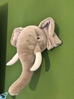 Dierenkop Olifant kinderkamer, Ophalen, Zo goed als nieuw, Wanddecoratie