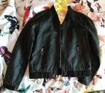 Esprit zwarte leren nubuk bomber jas Mardo jack maat M, Kleding | Dames, Jassen | Zomer, Maat 38/40 (M), Zwart, Nieuw, Ophalen of Verzenden