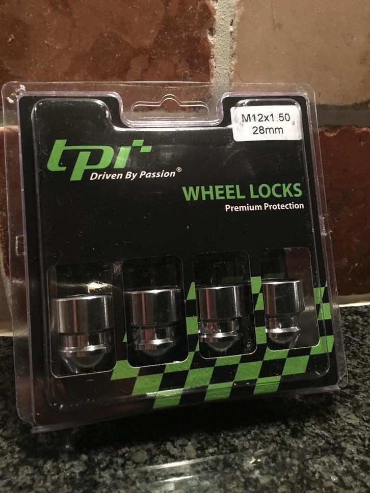 ✅ M12x1.50 TPI Velgsloten / Anti diefstal locks 28mm Moeren, Auto diversen, Anti-diefstal, Nieuw, Ophalen of Verzenden