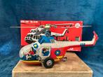 Vintage blikken helicopter in origineel doosje, Antiek en Kunst, Antiek | Speelgoed, Ophalen of Verzenden