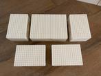 LEGO Ikea Bygglek doosjes met deksel 5-delige Set, Minder dan 30 cm, Radiator, Minder dan 60 cm, Ophalen of Verzenden