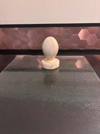 Decoratief ei van natuursteen (onyx/marmer), Ophalen of Verzenden