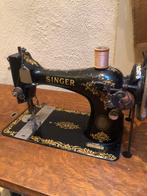 Antieke naaimachine van Singer met toebehoren, Antiek en Kunst, Antiek | Naaimachines, Ophalen