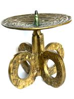 Vintage brutalist messing kandelaar van Gallo, Ophalen of Verzenden, Overige materialen