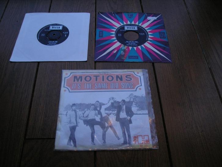 Motions sixties nederbeat, Cd's en Dvd's, Vinyl Singles, Gebruikt, Single, Pop, 7 inch, Ophalen of Verzenden