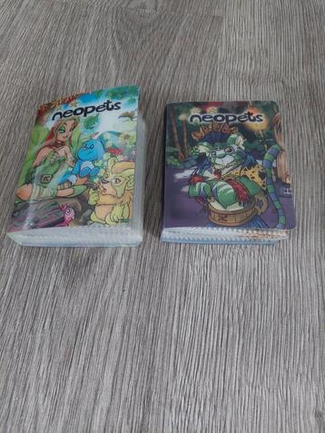 2 boekjes  NEOPETS  trading cards  beschikbaar voor biedingen