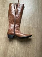 prachtige leren laarzen, Kleding | Dames, Schoenen, Ophalen, Hoge laarzen, Bruin, Zo goed als nieuw