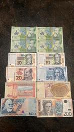 Bankbiljetten 12 stuks, Postzegels en Munten, Ophalen of Verzenden, Overige landen
