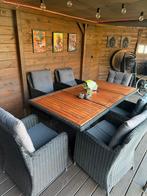 Te koop tuinset inc kussens, Tuin en Terras, Tuinsets en Loungesets, Ophalen, Zo goed als nieuw, Hout